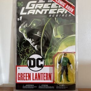 DC Comics Green Lantern: Rebirth #1 Comic Book with Action Figure